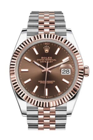 Rolex Datejust 41 Chocolate Gold Dial