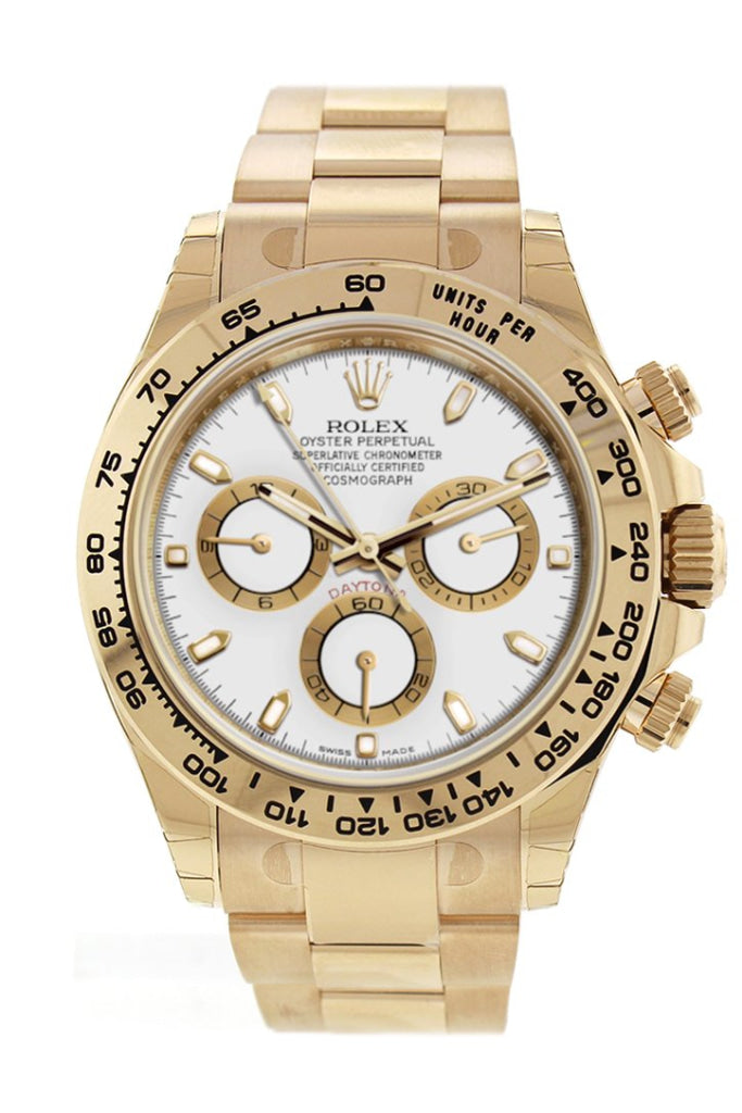 Rolex Cosmograph Daytona White White Dial