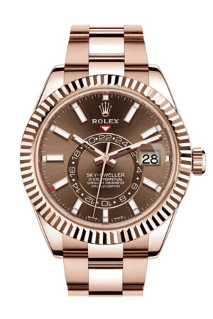 Rolex Sky-Dweller 42 Chocolate Gold Dial