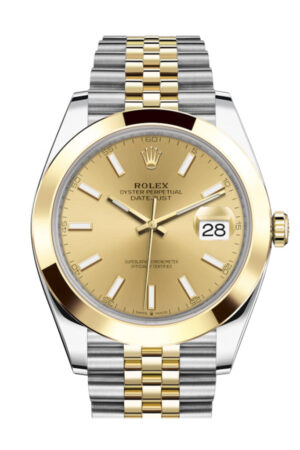 Rolex Datejust 41 Champagne Champagne Dial