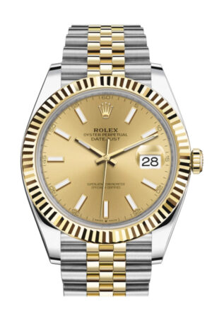 Rolex Datejust 41 Champagne Champagne Dial
