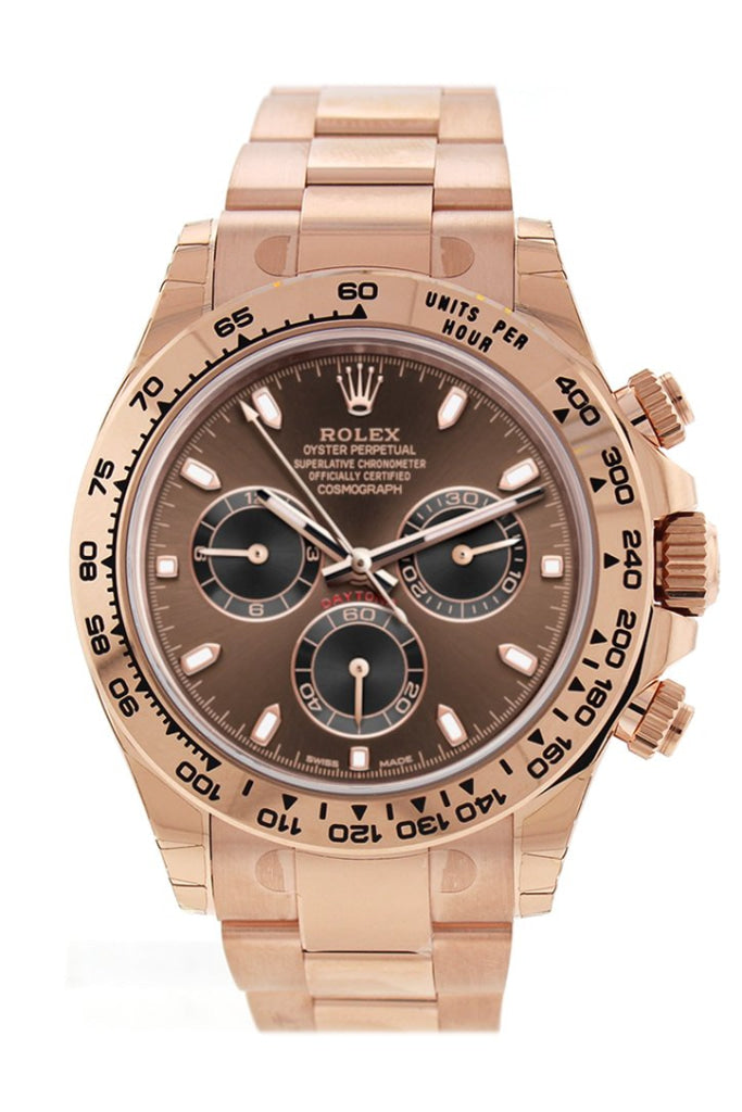 Rolex Cosmograph Daytona Chocolate Gold Dial