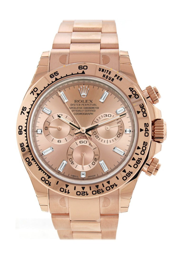 Rolex Cosmograph Daytona Pink Pink Dial