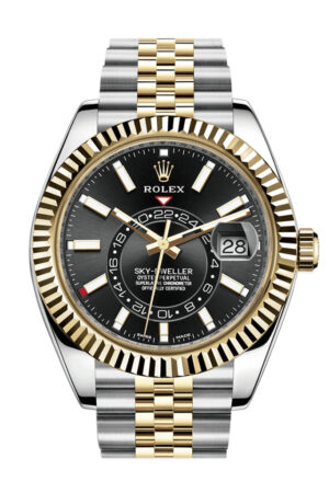 Rolex Sky Dweller Black Black Dial
