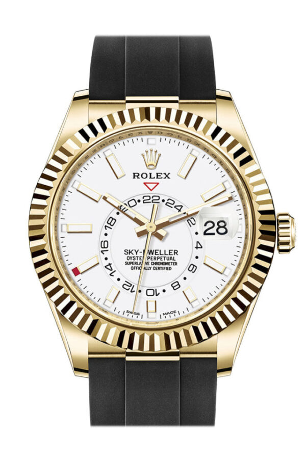 Rolex Sky-Dweller 42 White White Dial