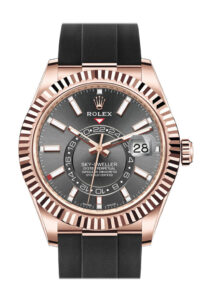 Rolex Sky-Dweller 42 Rhodium Gold Dial