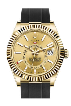 Rolex Sky-Dweller 42 Champagne Champagne Dial