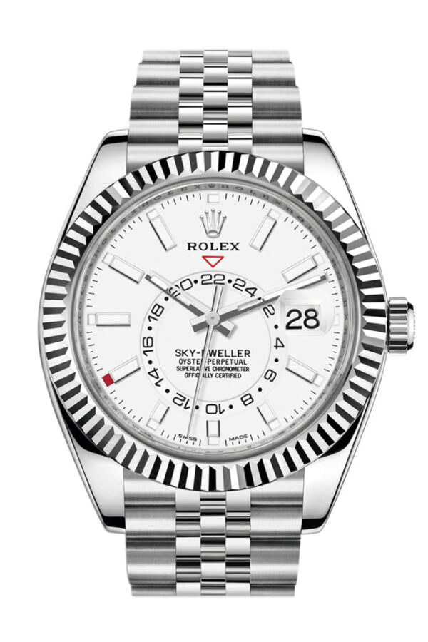 Rolex Sky Dweller White White Dial