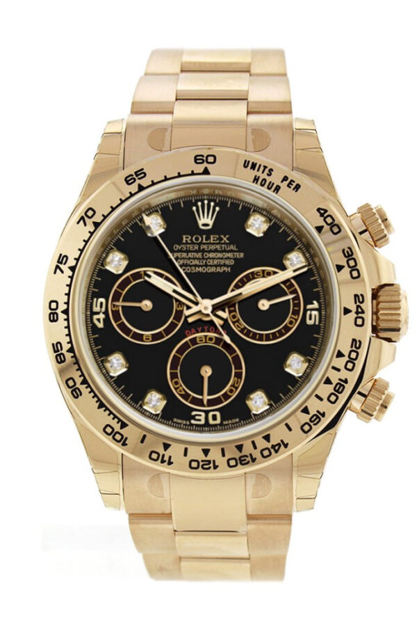 Rolex Cosmograph Daytona Black Black Dial