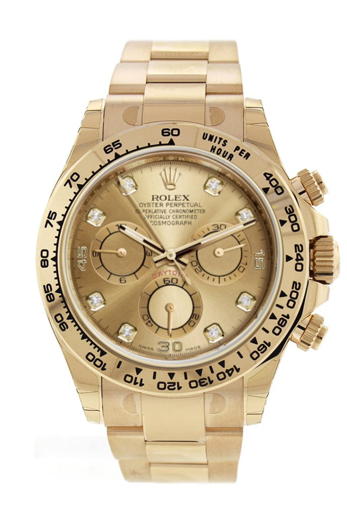 Rolex Cosmograph Daytona Champagne Champagne Dial