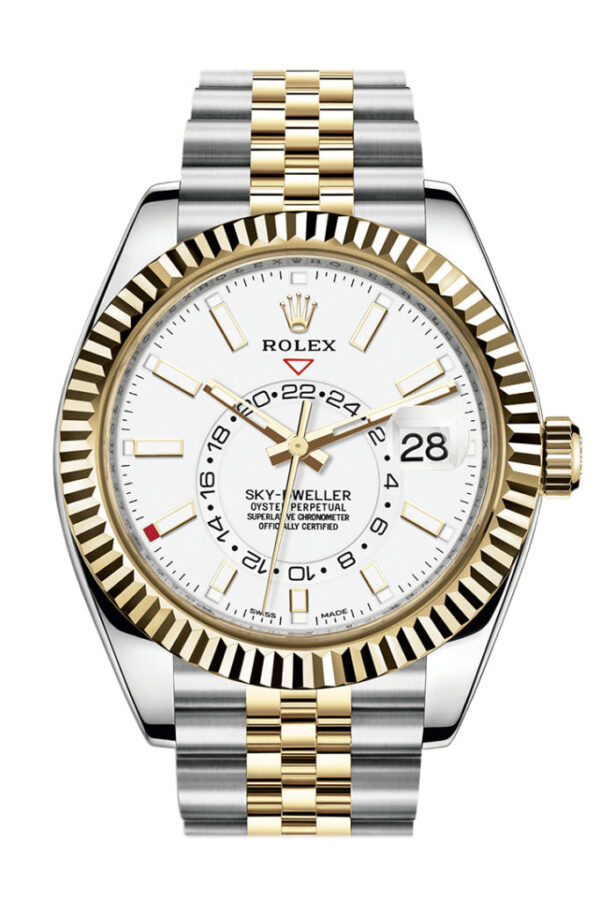 Rolex Sky Dweller White White Dial