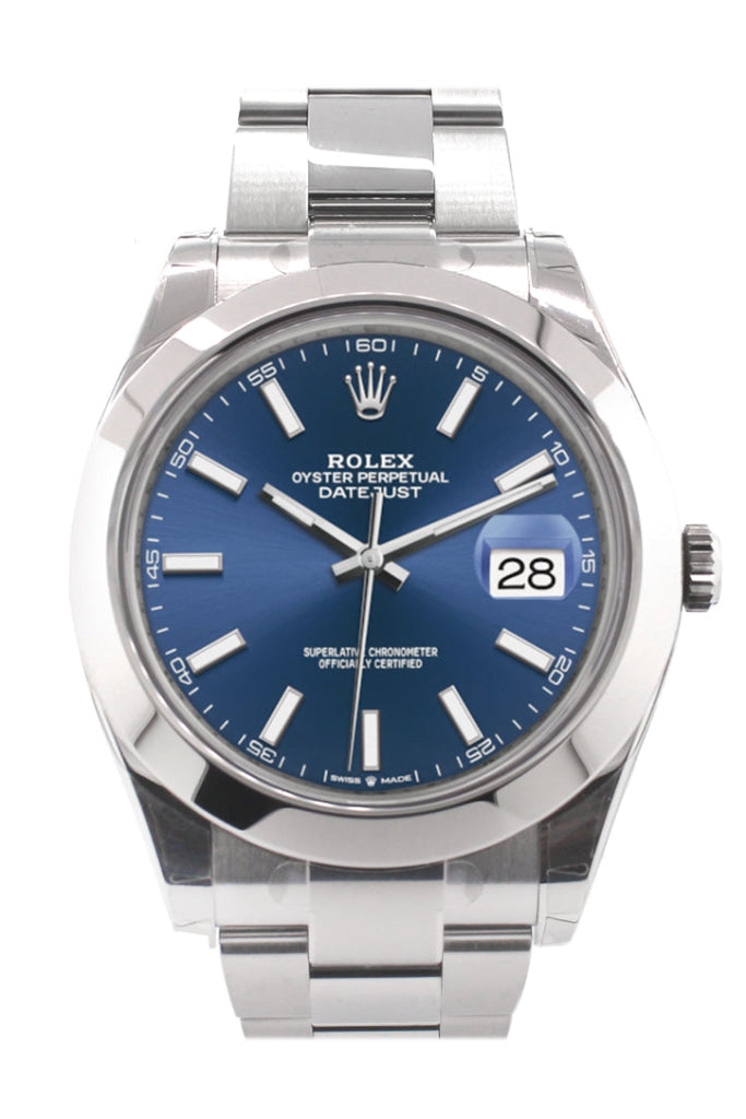 Rolex Datejust 41 Blue Blue Dial
