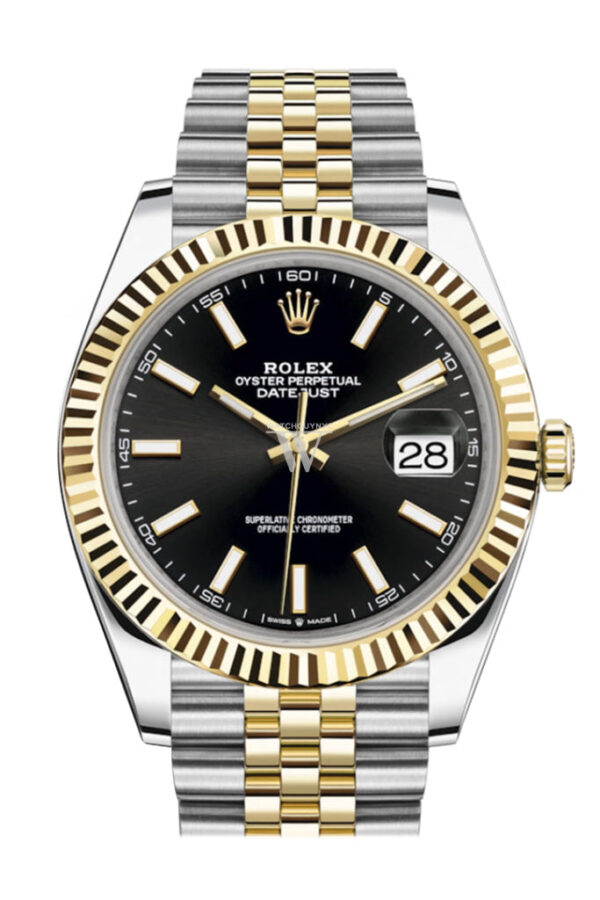Rolex Datejust 41 Black Black Dial - Image 2