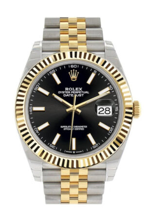 Rolex Datejust 41 Black Black Dial