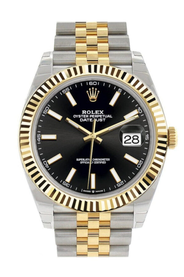 Rolex Datejust 41 Black Black Dial