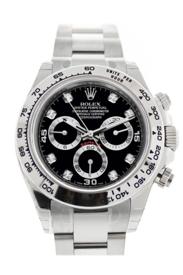 Rolex Cosmograph Daytona Black Black Dial