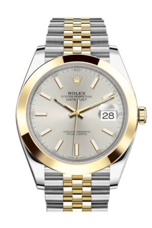 Rolex Datejust 41 Silver Silver Dial