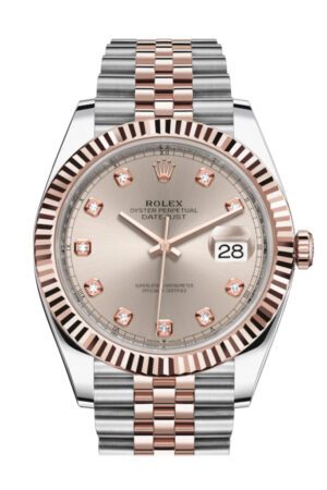 Rolex Datejust 41 Sundust Gold Dial