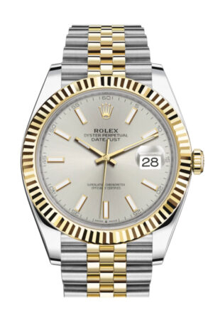 Rolex Datejust 41 Silver Silver Dial