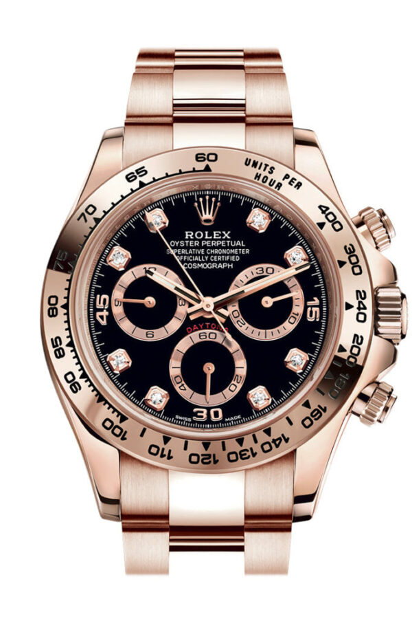 Rolex Cosmograph Daytona Rose Gold Dial