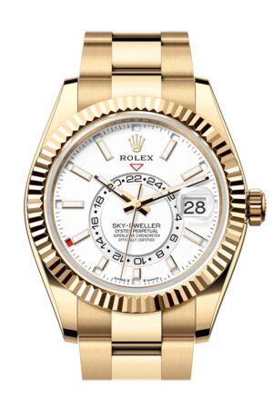 Rolex Sky Dweller 42 White Dial