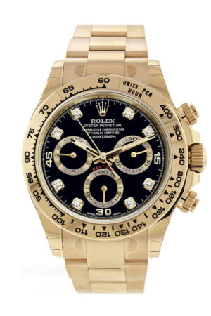 Rolex Cosmograph Daytona Black Black Dial