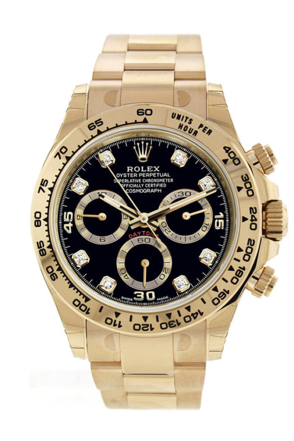 Rolex Cosmograph Daytona Black Black Dial