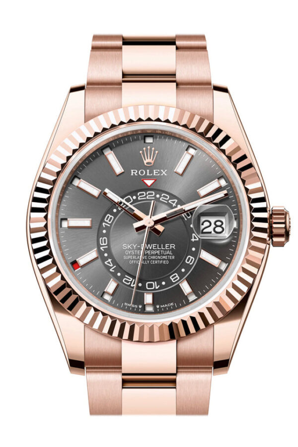 Rolex Sky Dweller 42 Gold Dial