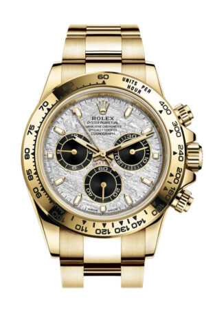 Rolex Cosmograph Daytona Meteorite Gold Dial