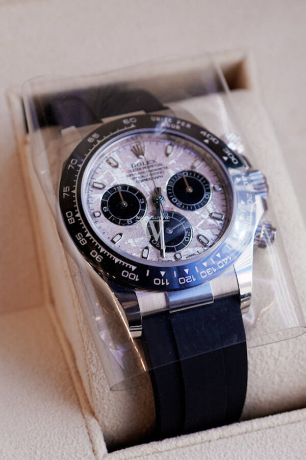 Rolex Cosmograph Daytona Meteorite White Dial - Image 4