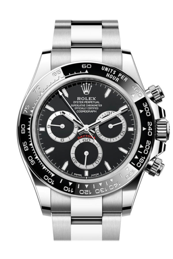 Rolex Daytona 40 Black Black Dial