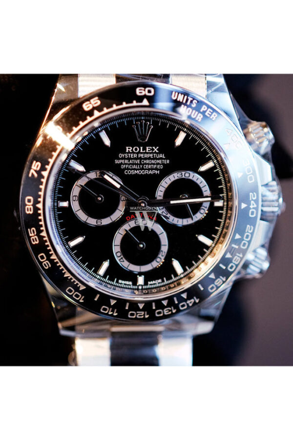 Rolex Daytona 40 Black Black Dial - Image 2