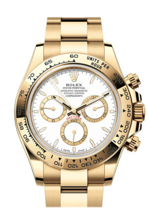 Rolex Daytona 40 White White Dial