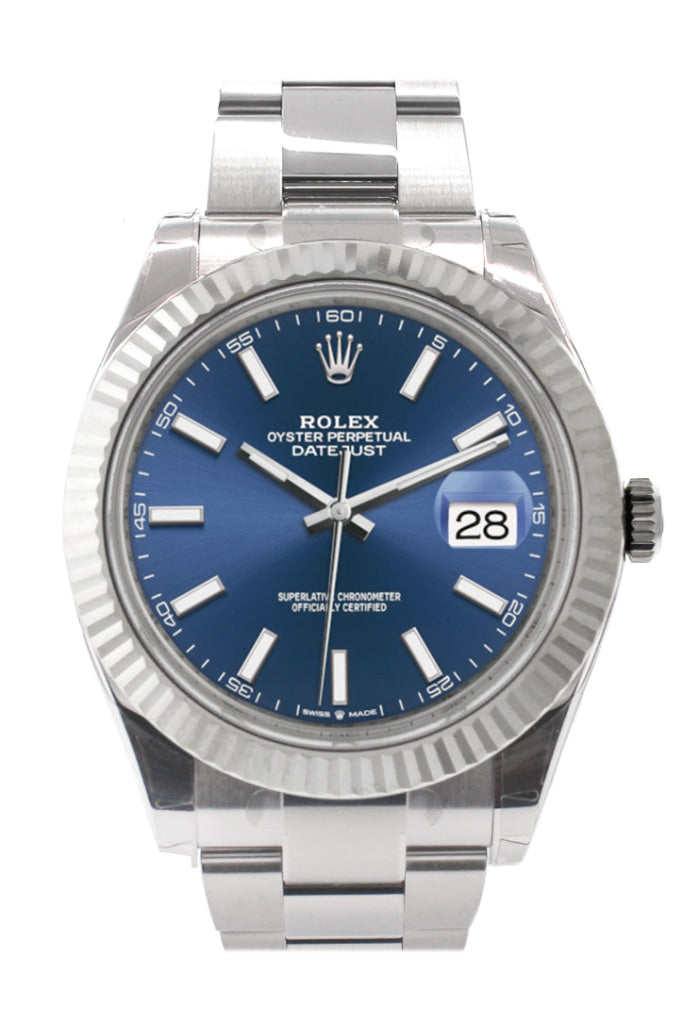 Rolex Datejust 41 Blue Blue Dial