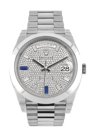 Rolex Day-Date 40 Paved