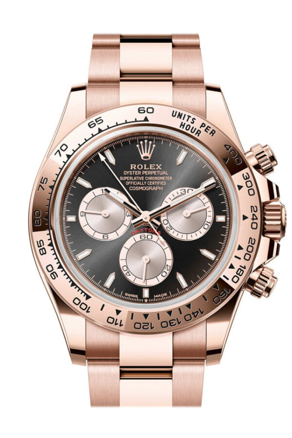 Rolex Daytona 40 Bright Black Dial