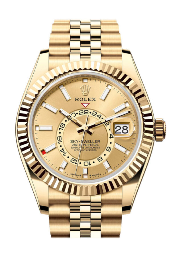 Rolex Sky Dweller Champagne Champagne Dial