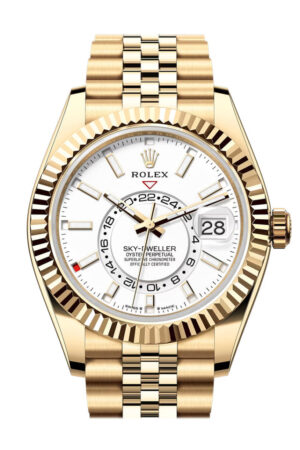 Rolex Sky Dweller White White Dial