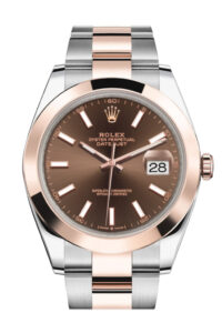 Rolex Datejust 41 Chocolate Gold Dial