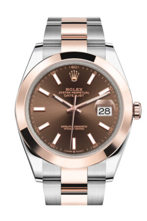 Rolex Datejust 41 Chocolate Gold Dial