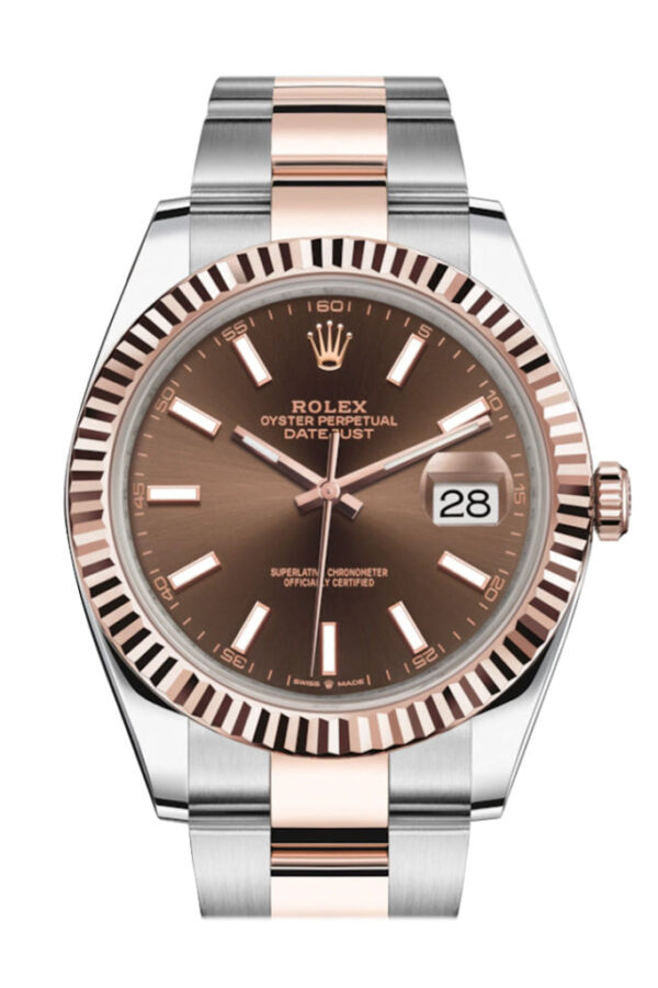 Rolex Datejust 41 Chocolate Gold Dial
