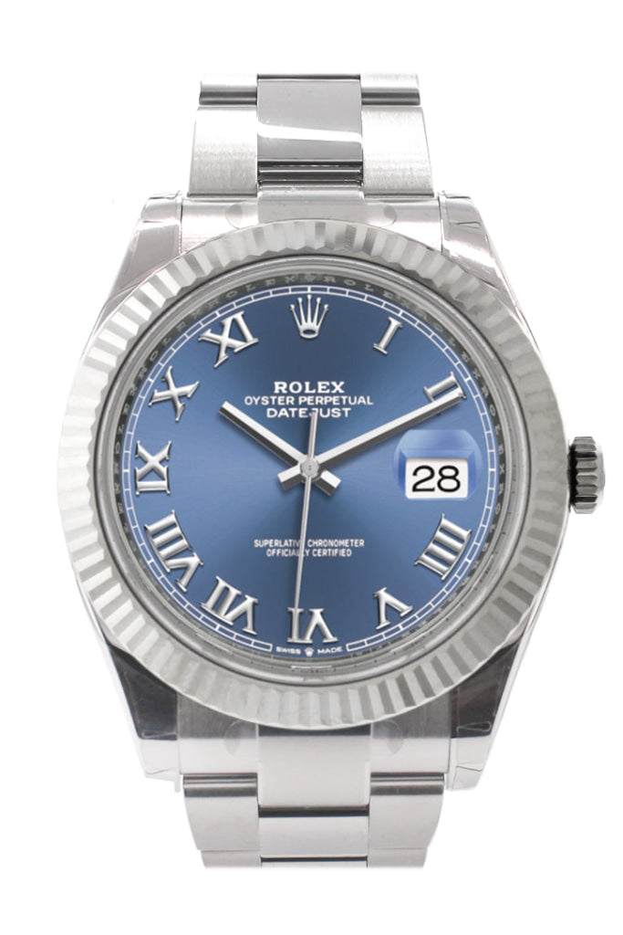 Rolex Datejust 41 Blue Blue Dial