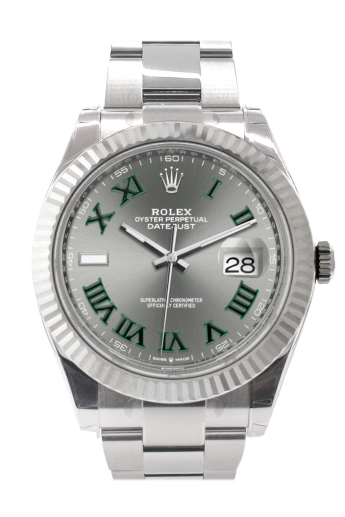 Rolex Datejust 41 Slate White Dial