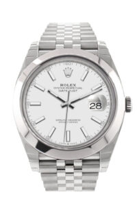 Rolex Datejust 41 White White Dial