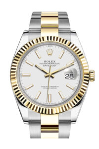 Rolex Datejust 41 White White Dial