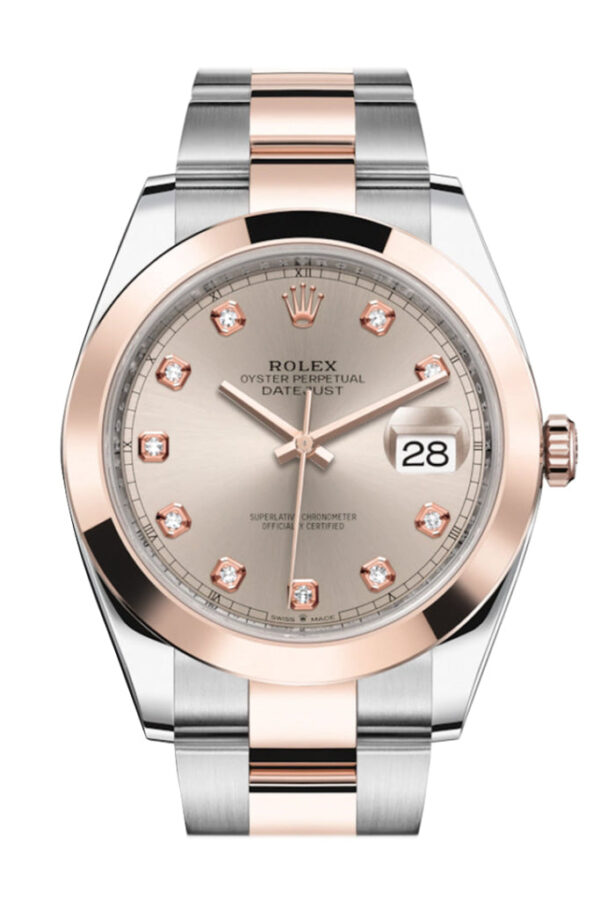 Rolex Datejust 41 Sundust Gold Dial