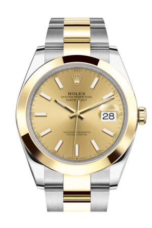 Rolex Datejust 41 Champagne Champagne Dial