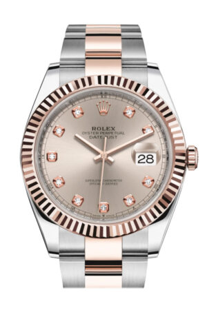 Rolex Datejust 41 Sundust Gold Dial