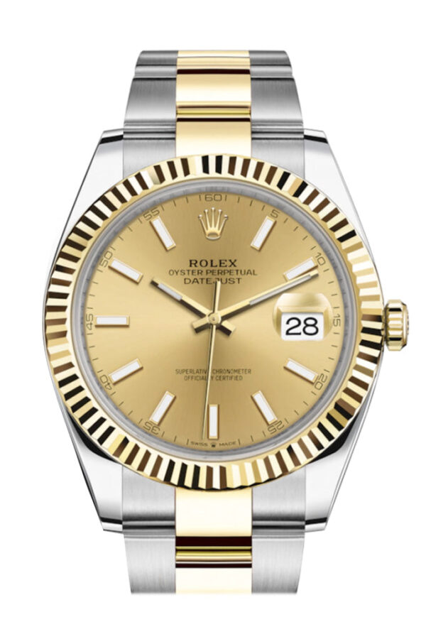 Rolex Datejust 41 Champagne Champagne Dial