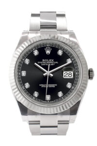 Rolex Datejust 41 Black Black Dial